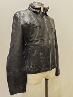 70's Bristol GOLDEN CROWN Single Riders Jacket