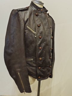 1940's German  Motorcycle Leather Jacket 