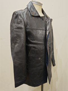 50's~60's French GICASPORT leather coat