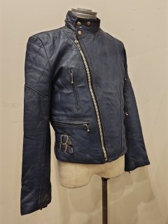 70's Double Leather Jacket MONZA Type
