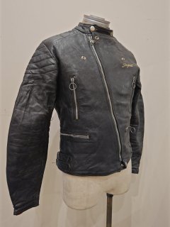 70's DAYTONA Leather riders jacket MONZA Type