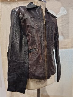 70's Single Leather Jacket