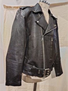 80's Silver Hawk Leather Riders Jacket