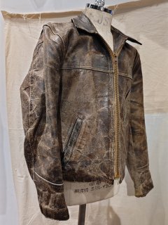 60's Single Leather Jacket