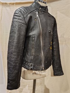 70's Leather riders jacket MONZA Type 