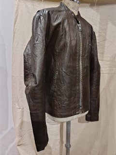 70's Single Leather Jacket 