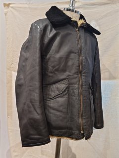 French Boa Leather Jacket