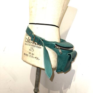 holster type waist pouch (turquoise green)