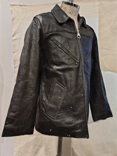 60's70's MADE IN Ireland Single Leather Jacket