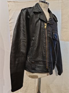 80's Harley Davidson Policeman Leather jacket 