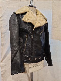 50's AKTA GETSKINN Mouton Double Leather jacket