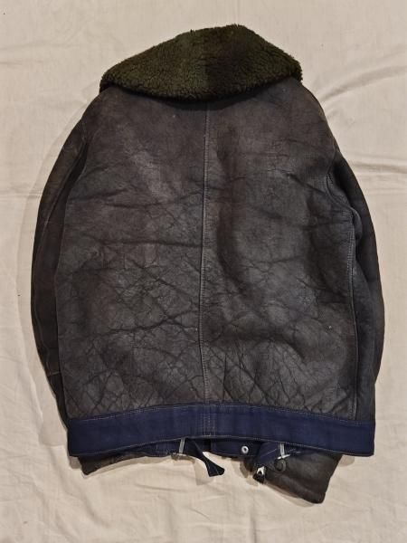 数々の賞を受賞 40's LUFTWAFFE MOUTON KANALJACKET - neon-leather ジャケット・アウター