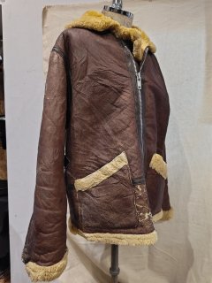 70~80's IRVIN type Sheepskin Flight jacket 