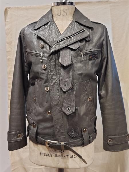 LA ROCKA! Biker Jacket - neon-leather