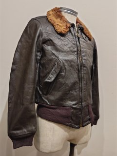 60~70's SISLEY G-1 Type Leather jacket 