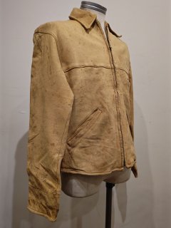 30's Nubuck Leather Sport Jacket