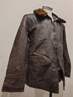 50's Horse Hide Car coat