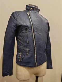 70's Double Leather Jacket MONZA Type 