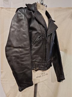 80's Policeman Leather Jacket 