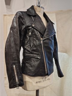 70's GOLDTOP Double Riders Leather Jacket 