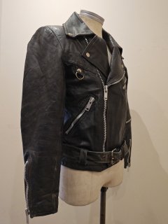 80's double riders jacket DESTRUC-JACKET