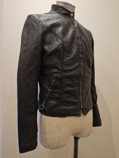 70's Brooks Ladies Single Leather Jacket 