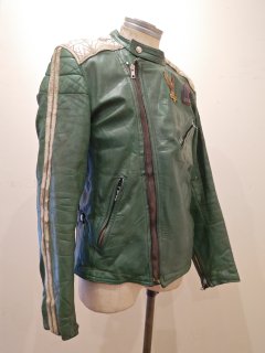 SEGURA 2Tone Leather riders jacket MONZA Type 