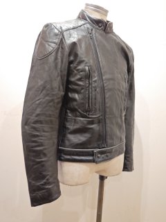 80's Bristol GOLDEN CROWN Leather Jacket 