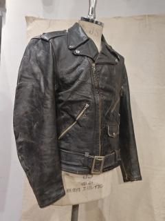 60's WINNIPEG LEATHER Double Riders Jacket