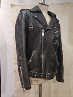80's double riders jacket DESTRUC-JACKET 