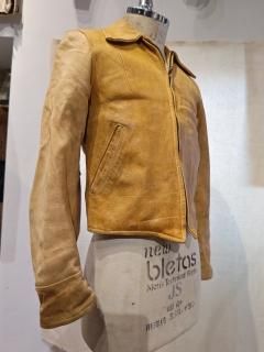 40's Deerskin Leather Sports Jacket