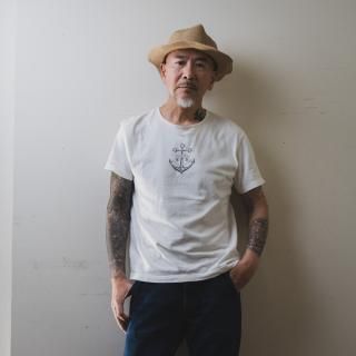 Blank Logo print T-Shirt (White)