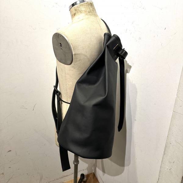 Leather laundry bag (type3) - neon-leather