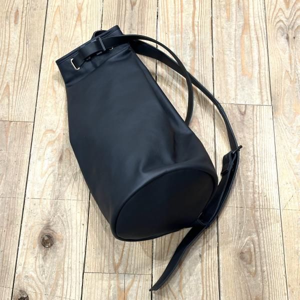 Leather laundry bag (type3) - neon-leather