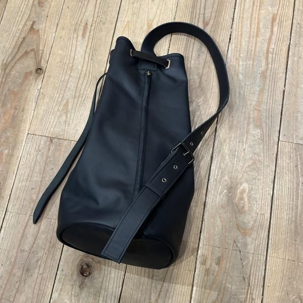 Leather laundry bag (type3) - neon-leather