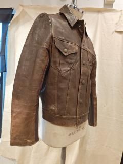 70's WEST ONE 3RD TYPE Leather Jacket 