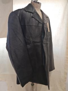 60's French leather coat 10