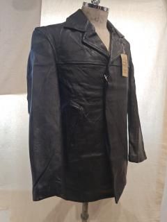 60's French leather coat 12