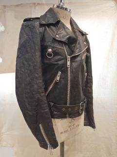80's double riders jacket DESTRUC-JACKET 