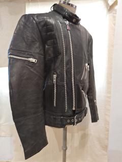 German Hein gericke Twin-Track Double Leather Jacket 