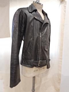 70's Sears Roebuck Double Riders Leather Jacket