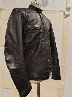 70~80's Harley Davidson Single Leather Jacket AMF