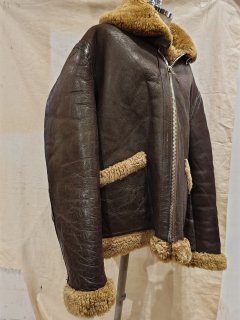 70's IRVIN type Sheepskin Flight jacket 