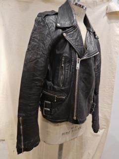 70's Sheepskin Double Riders Jacket LIGHTNING Type 