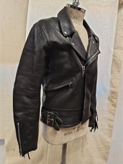 80's TT LEATHERS Fringe Double Riders Jacket 