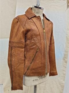 70's Single Leather Jacket 