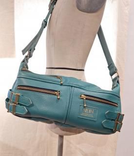 Leather Moon Bag 