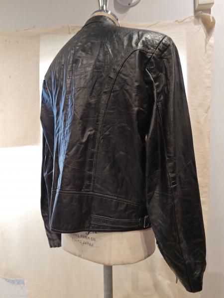 NEON LEATHER GARMENT リネンビッグベレー ダークグレー アウター - neon-leather