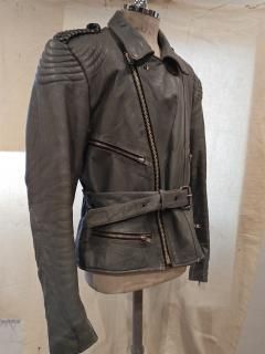 MOTO DRESS Double Riders Leather Jacket 