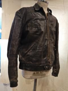 50~60's Single Riders Leather Jacket